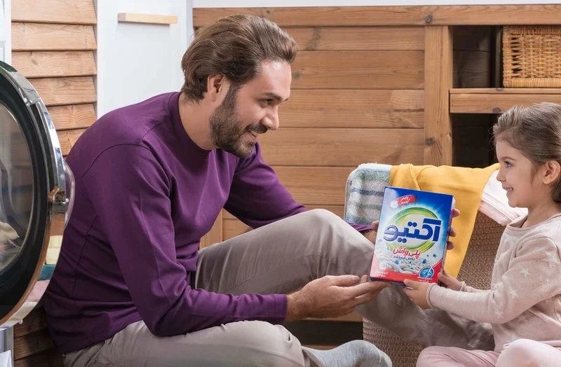 پودر ماشین لباسشویی اکتیو مدل Poly Wash