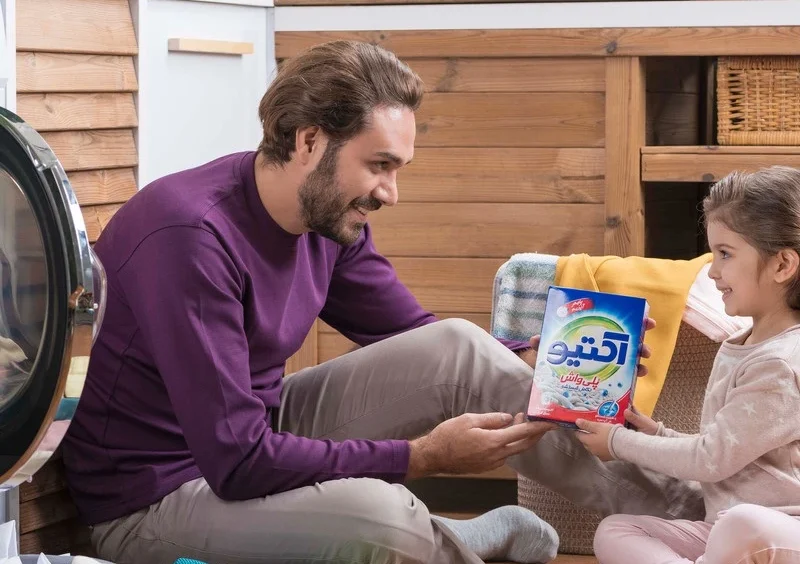 پودر ماشین لباسشویی اکتیو مدل Poly Wash